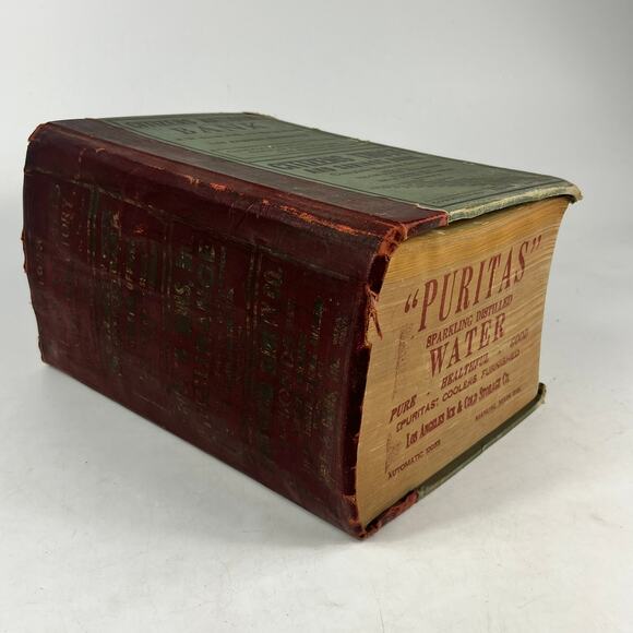 Polk's Other - 1928 Los Angeles CA City Directory POOR Ancestry Genealogy San Fernando Valley